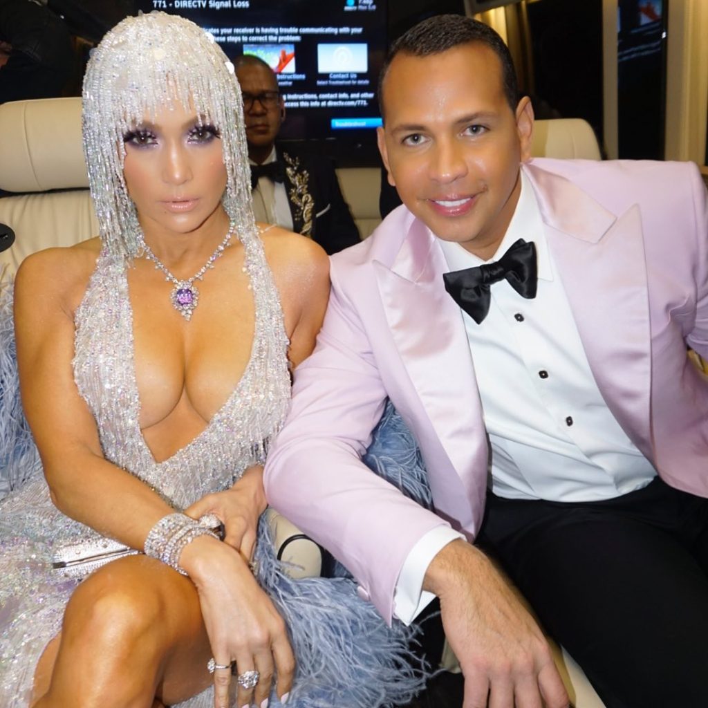 Jennifer Lopez and AROD at the 2019 Met Gala