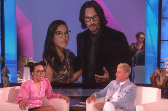 Keanu Reeves and Ali Wong