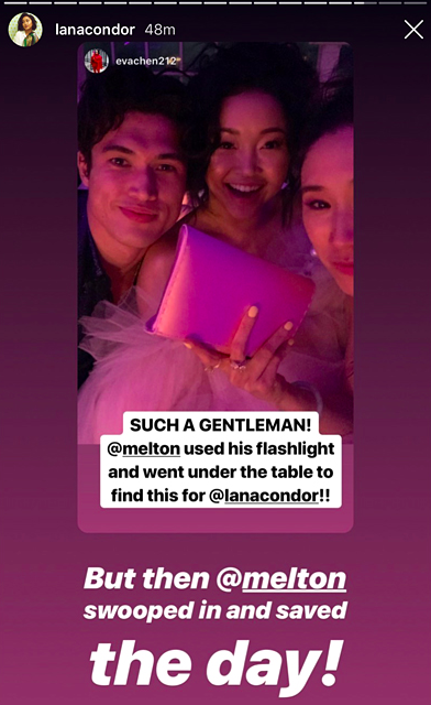 Lana Condor, Charles Melton, Eva Chen, 2019 Met Gala,