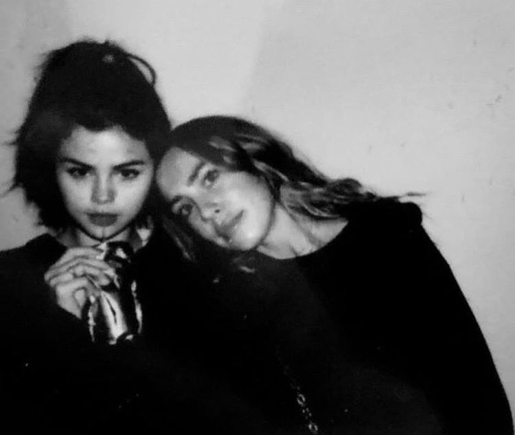 Selena Gomez with Theresa Mingus