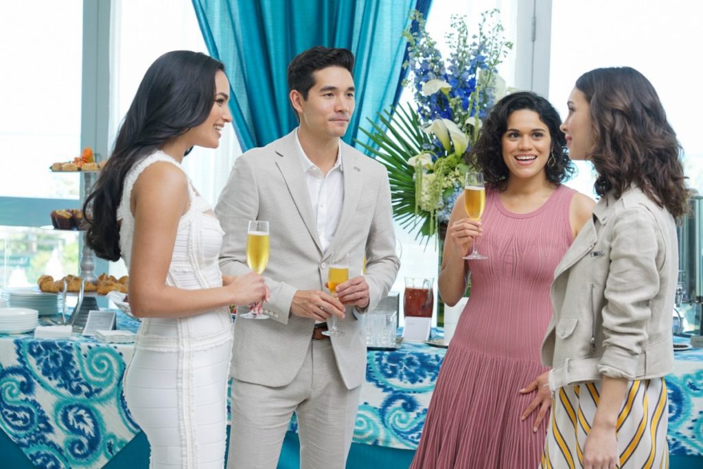 Feliz Ramirez, Ken Kirby, Justina Adorno, Denyse Tontz from Grand Hotel