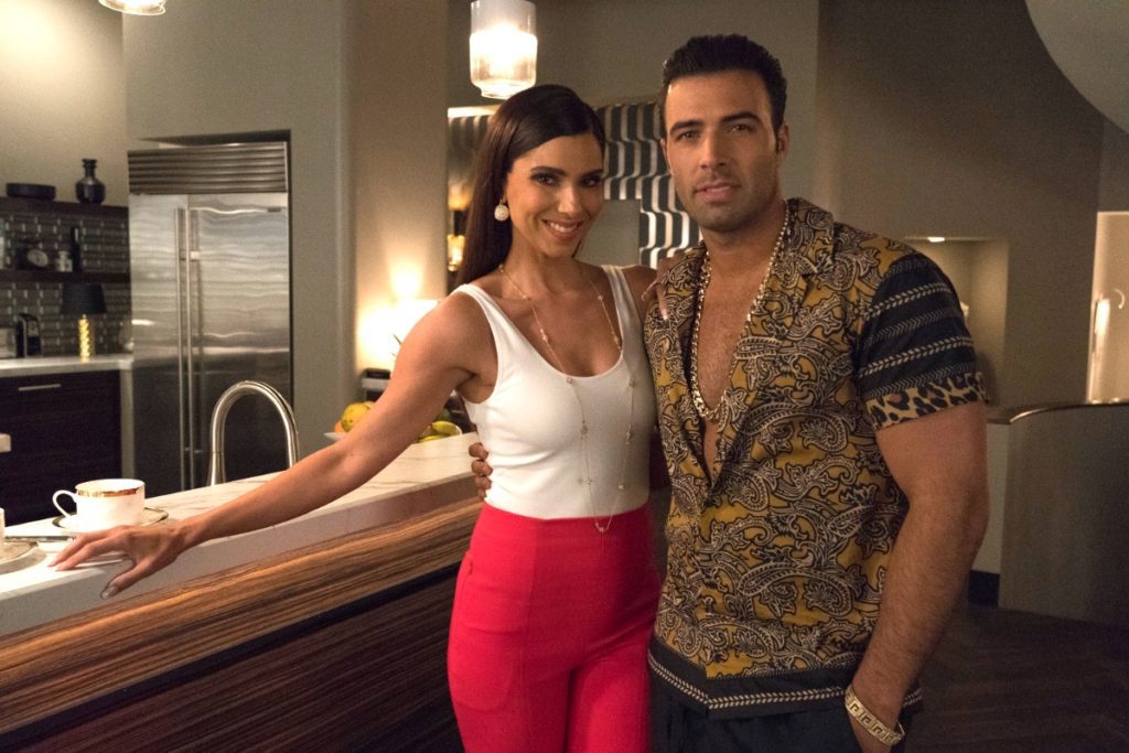 Roselyn Sanchez and Jencarlos Canela in Grand Hotel
