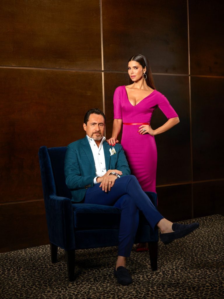 Roselyn Sanchez and Demián Bichir