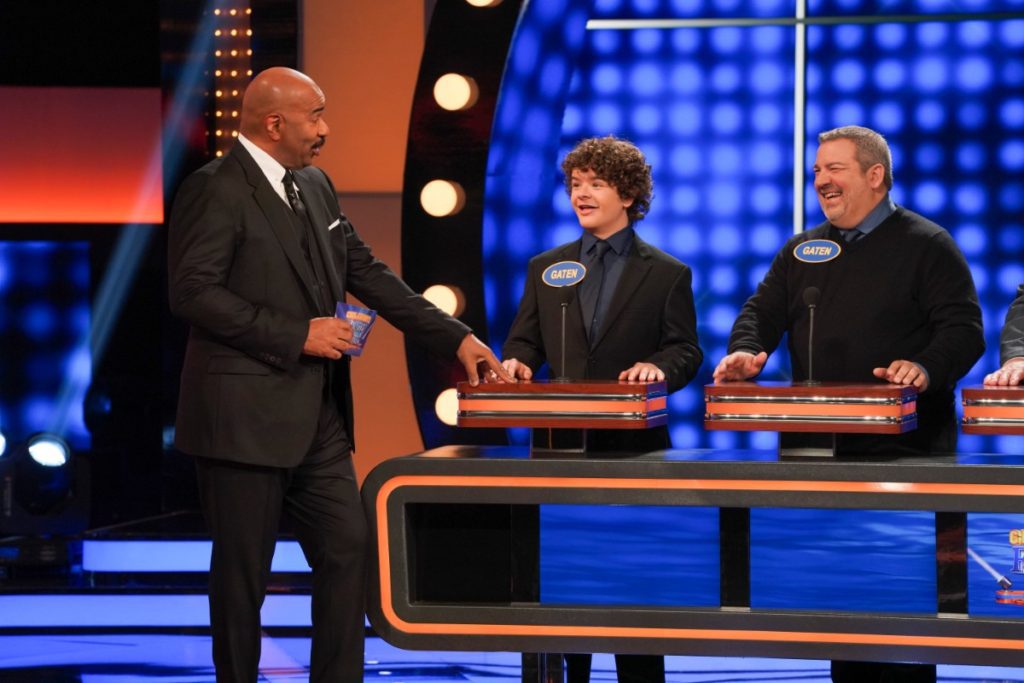 Gaten Matarazzo on Celebrity Family Feud 2019