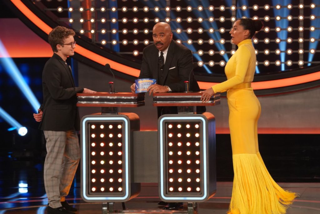 Tracee Ellis Ross on Celebrity Family Feud
