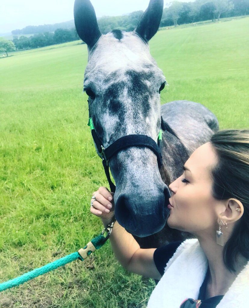 Arielle Kebbel and Horse