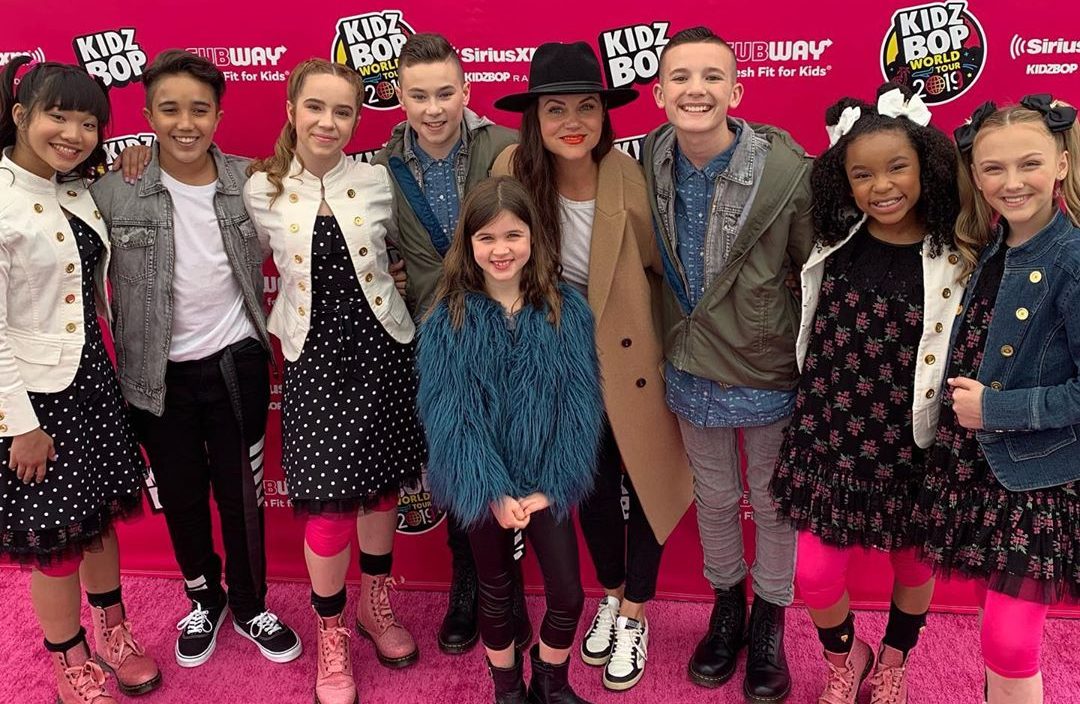 Tiffani Thiessen and Daughter Harper at Kidz Bop Concert