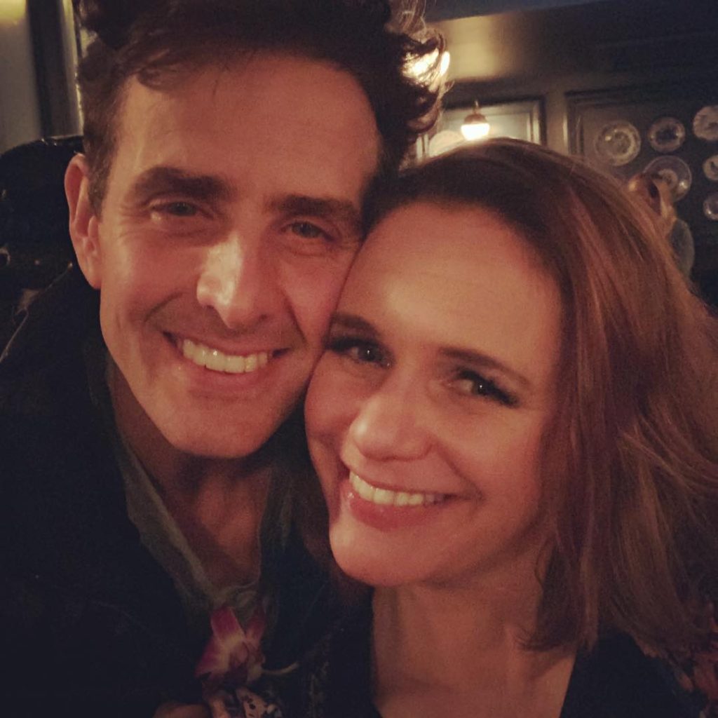 Joey McIntyre and Andrea Barber