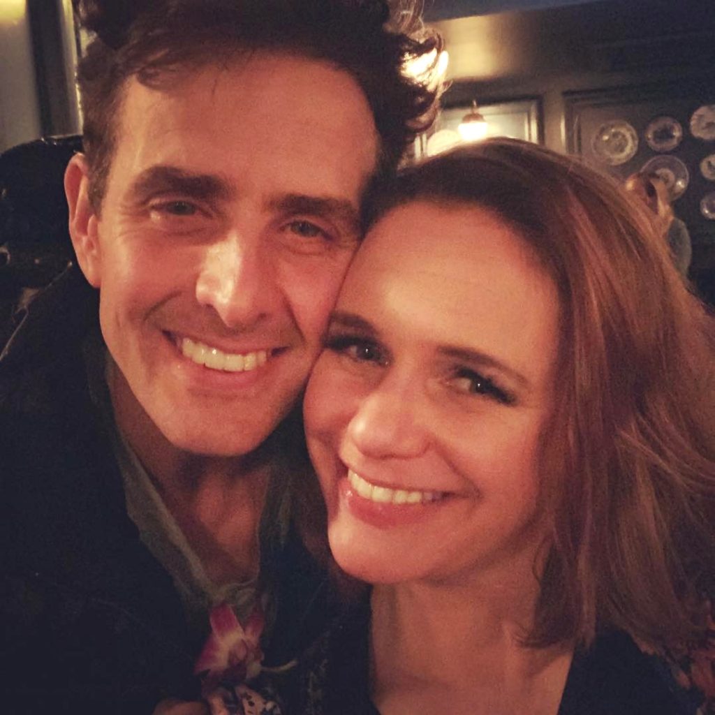 Andrea Barber and Joey McIntyre