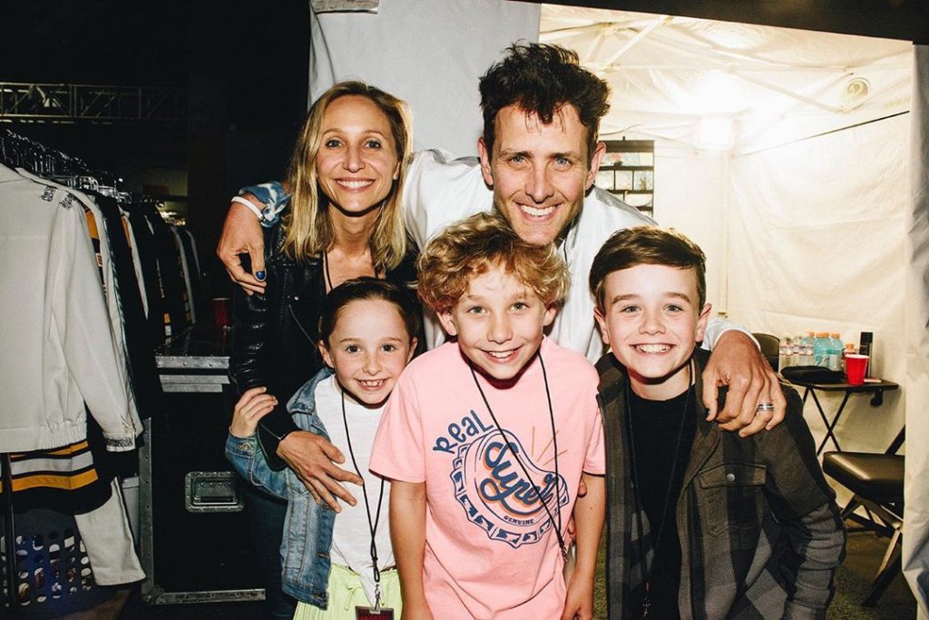 Joey McIntyre's family 2019