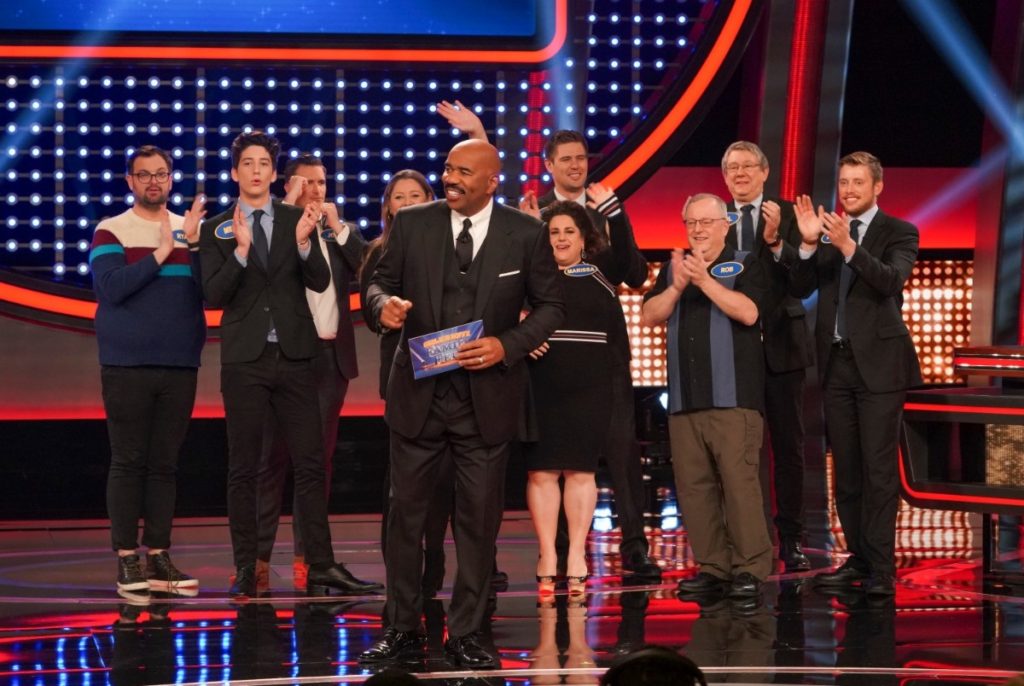 MANHEIM VS WINOKUR ON 'CELEBRITY FAMILY FEUD'