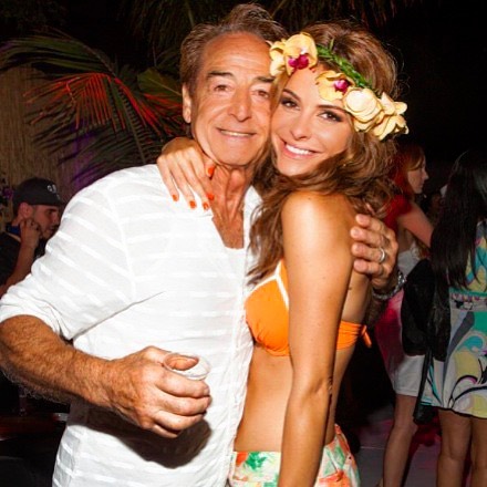 Maria Menounos and father Peter