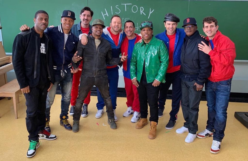 Behind the scenes of NKOTB Boys in the Band Music Video