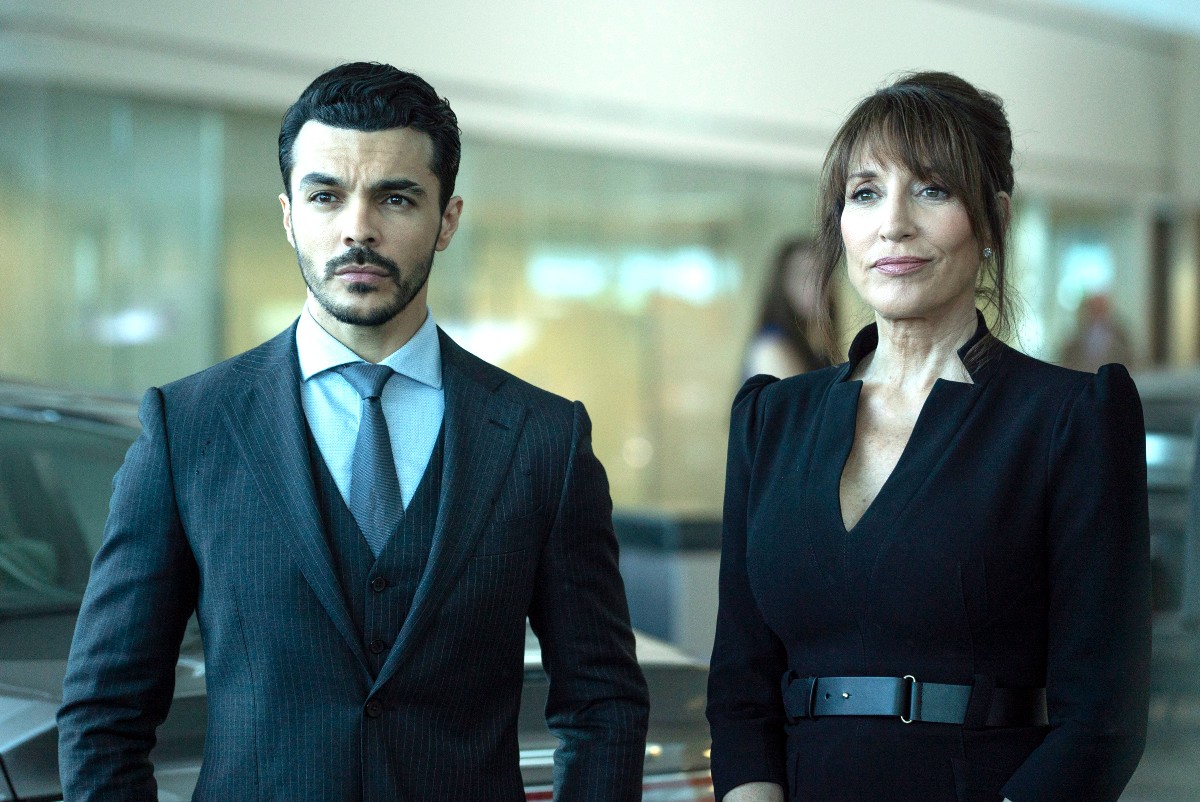 Katey Sagal and Mateo on Grand Hotel