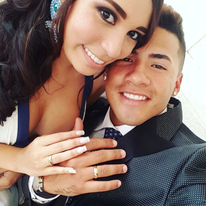 Elizabeth Torres and Gleyber Torres