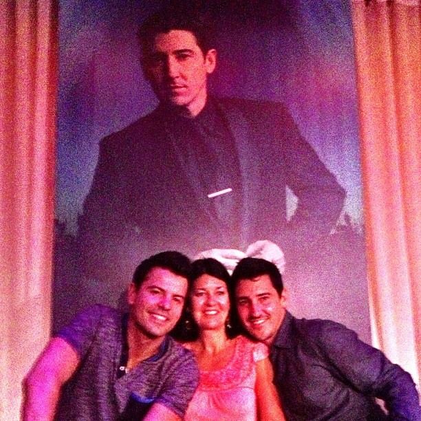 Jordan Knight, sister Allison and Jonathan Knight