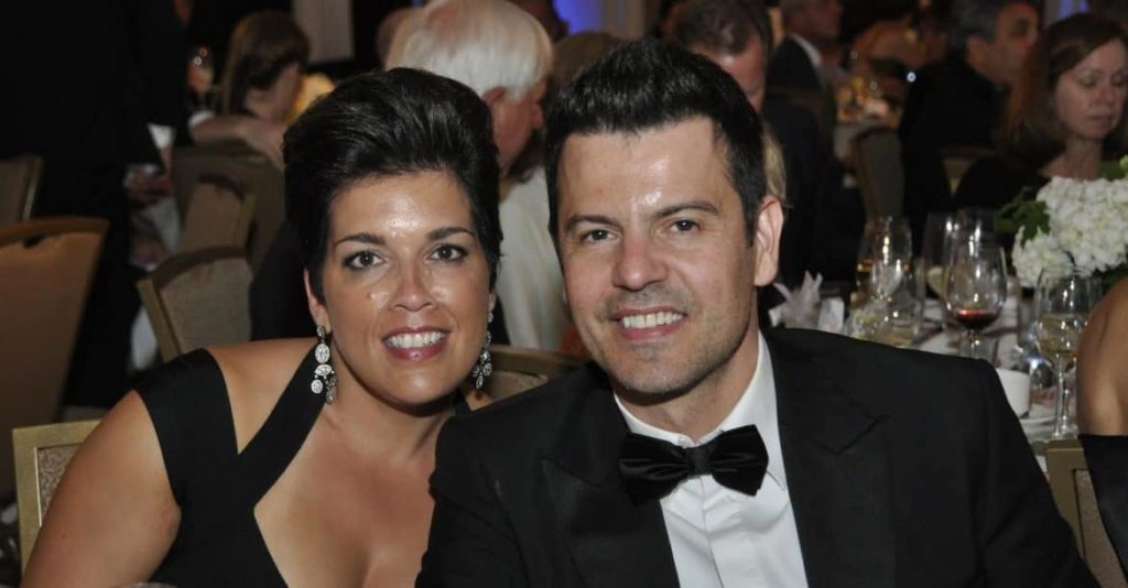 Jordan Knight with wife Evelyn Melendez-Knight