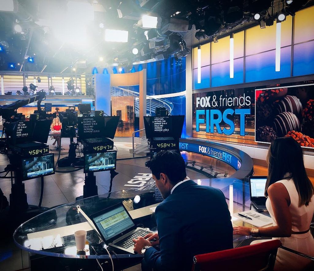 Behind the scenes at Fox & Friends