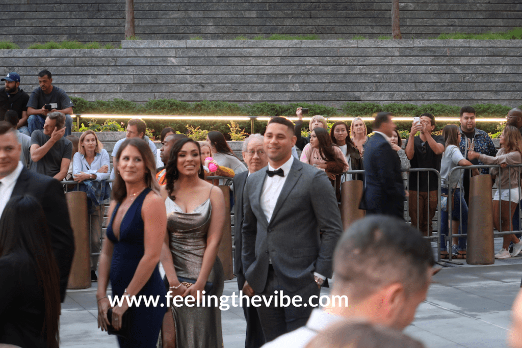 Gary Sanchez arrives at the CC Sabathia Pitcchin Foundation Gala in NYC on September 16, 2019