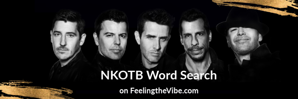 NKOTB Word Search Game  - Play Online for Free