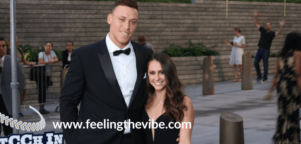 Aaron Judge with girlfriend Samantha at CC Sabathia's Gala - September 16, 2019