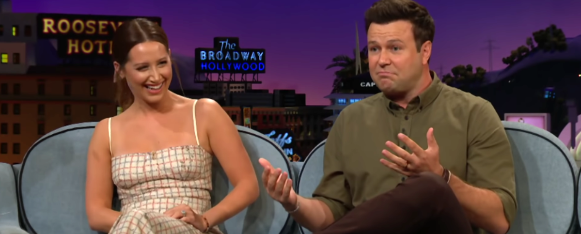 Ashley Tisdale on the Late Late Show with James Corden