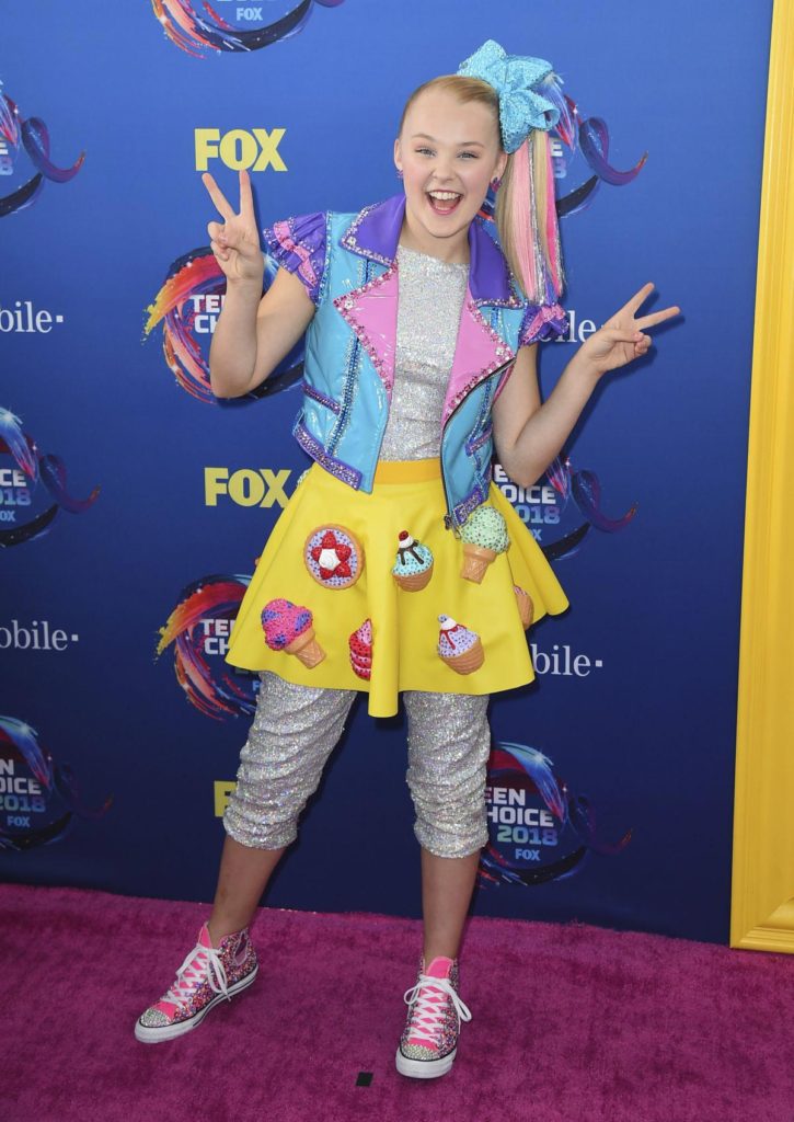 JoJo Siwa at the 2018 Teen Choice Awards