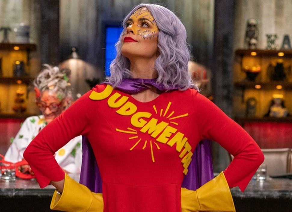 Katie Lee is Inspiring Us for Halloween in the Funniest Captain Judgemental Costume