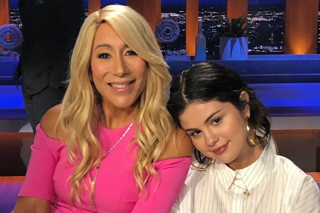 Lori Greiner and Selena Gomez on Shark Tank