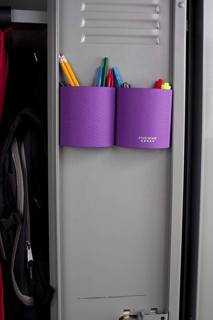 Magnetic Locker Split Pencil Cup