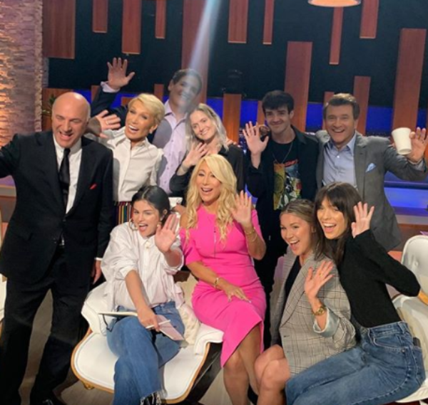 Selena Gomez films 'Shark Tank' on ABC
