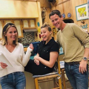 Candace Cameron, director's chair, 'Fuller House'