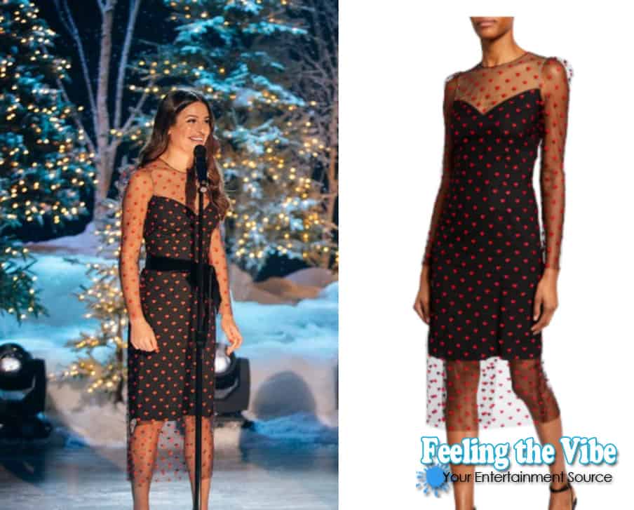 Lea Michele's dress from the Kelly Clarkson Show October 25th