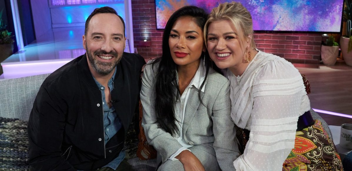 Kelly Clarkson and Nicole Scherzinger on Kelly Clarkson Show