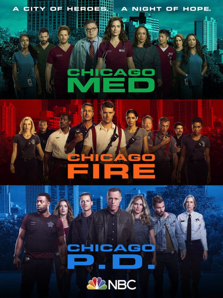 One Chicago Key Art – Med, Fire, & PD