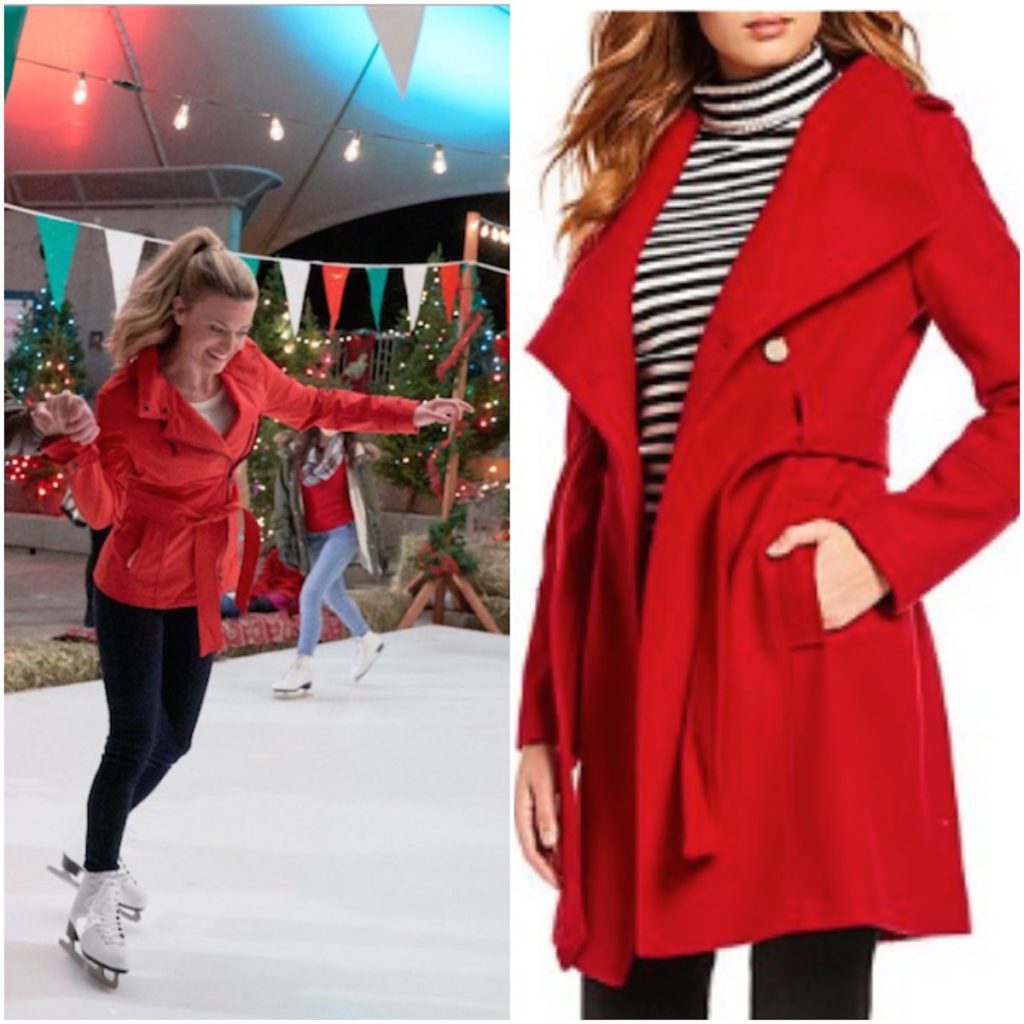 Red coat from Nostalgic Christmas on Hallmark Channel