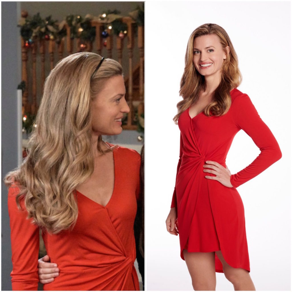 'Nostalgic Christmas' Red Dress