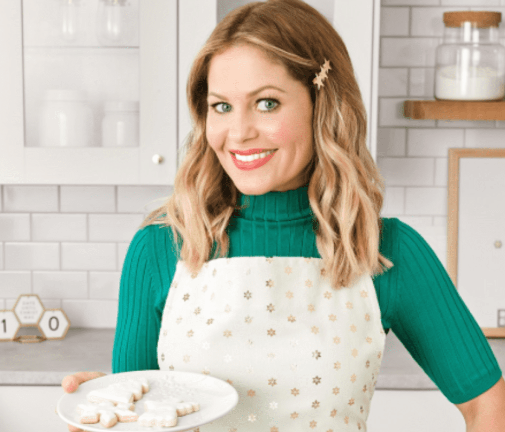 Candace Cameron's Christmas Apron from Dayspring