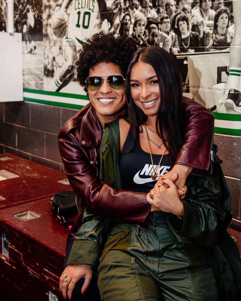 Jessica Caban and Bruno Mars 2019