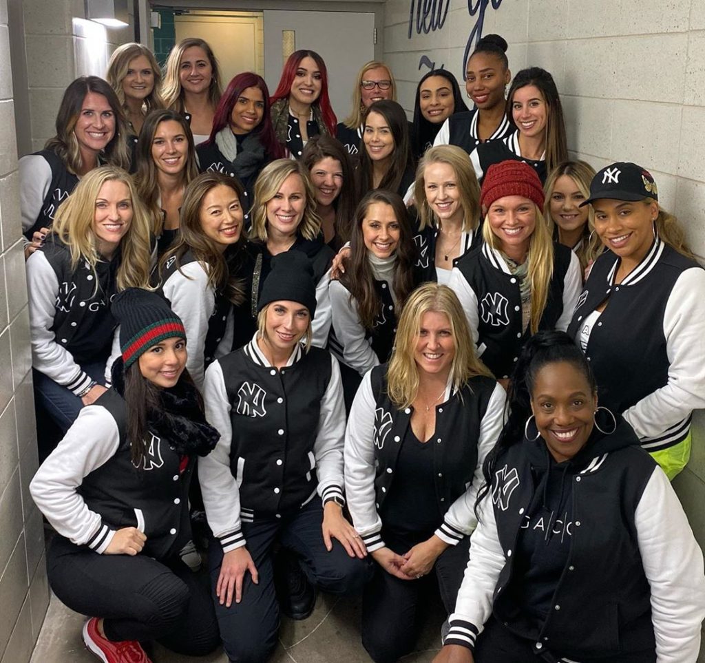 Yankees wives and girlfriends in their ALDS Jackets
