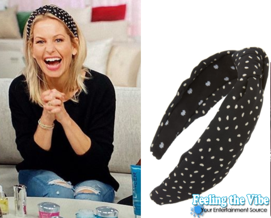 Candace Cameron Bure headband from QVC segment