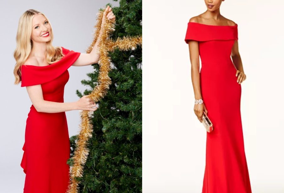 Red Dress from Christmas at Graceland on Hallmark Channel 2019