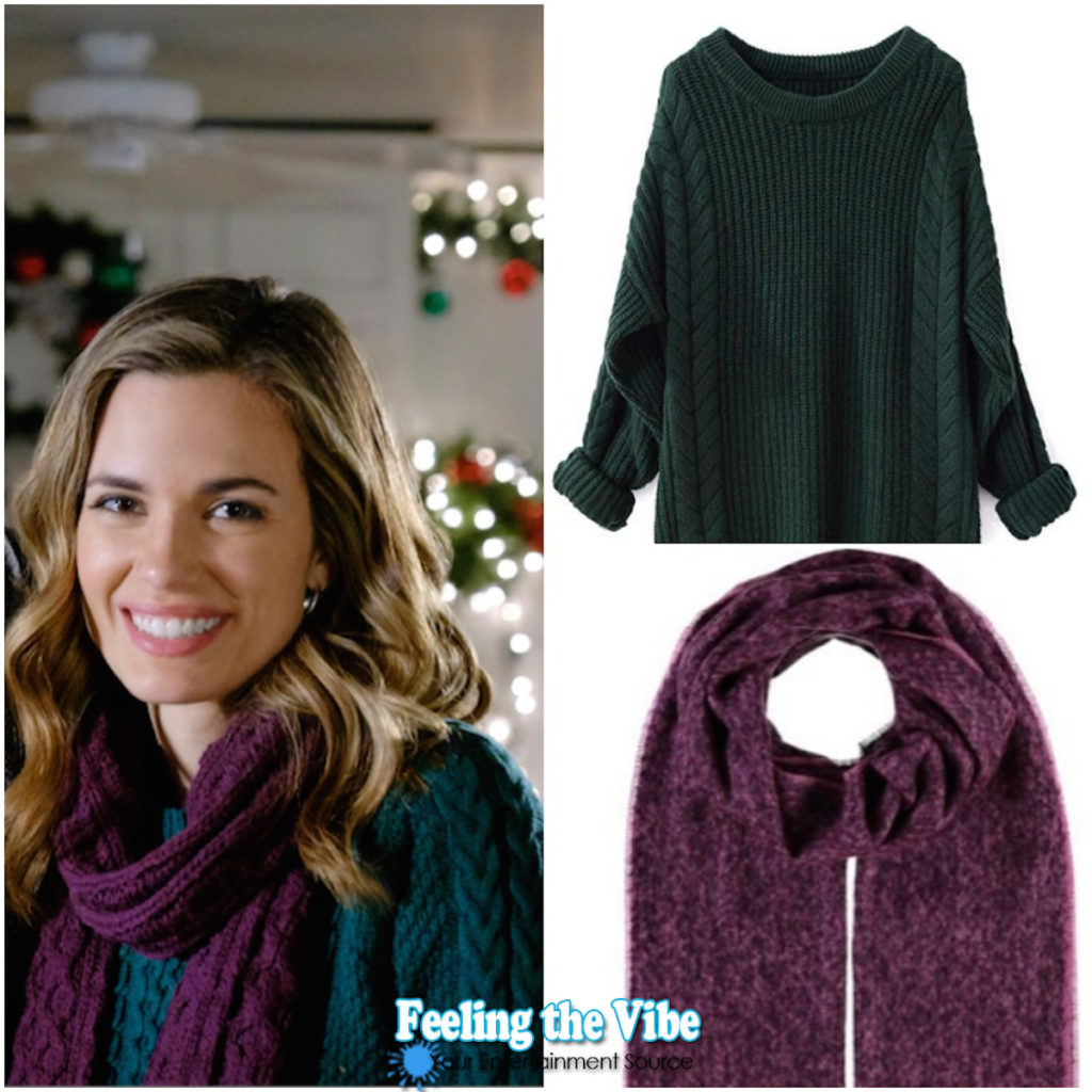 TORREY DEVITTO SCARF & SWEATER