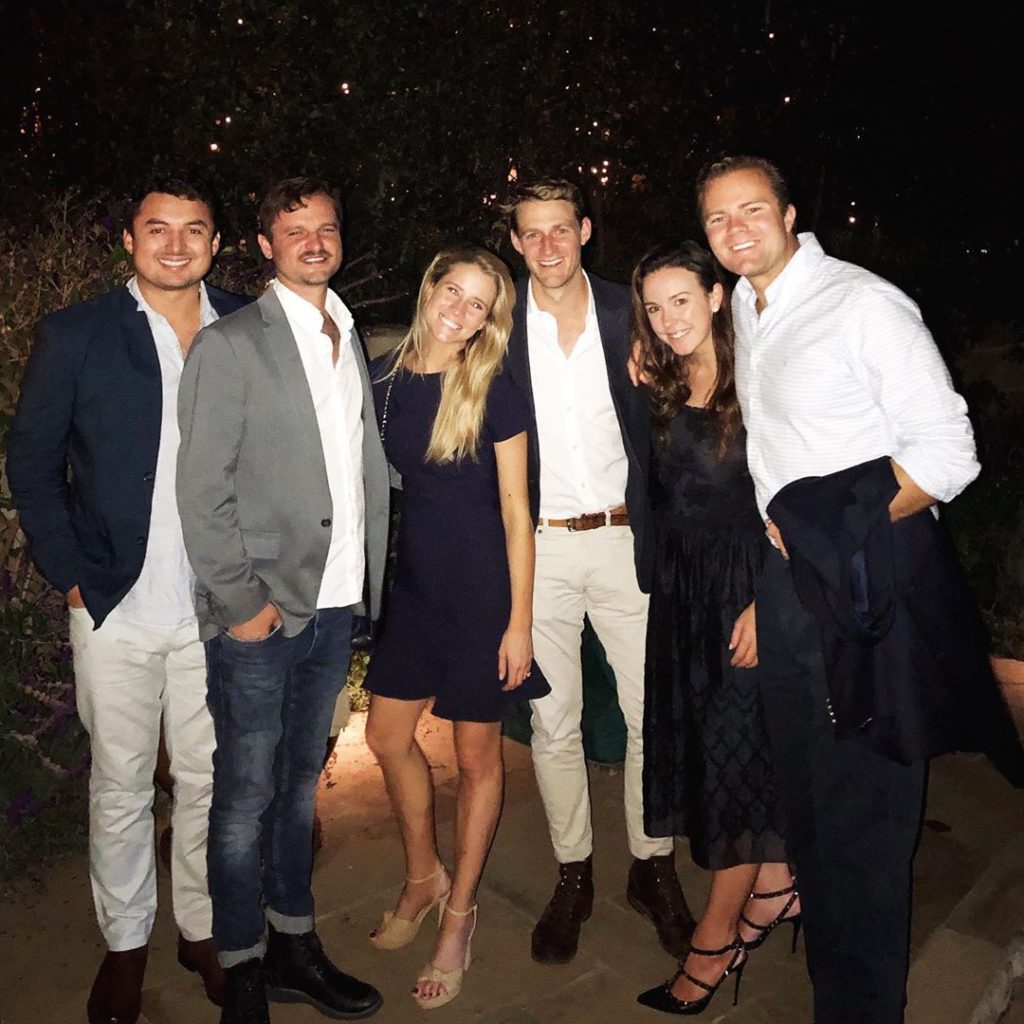 Cassidy Gifford with her fiancee Ben Weirda, brother Cody GIfford and girlfriend Erika