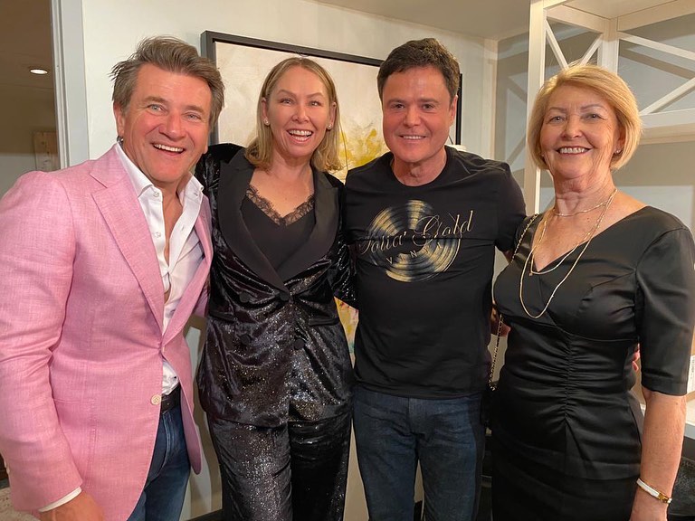 Robert Herjavec, Kym, Donnie Osmond