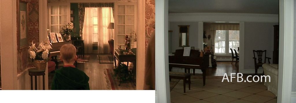 The Home Alone House Foyer Inside Photos