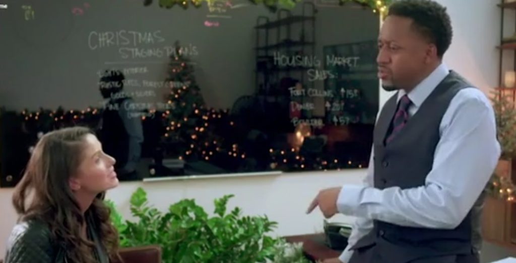 Soleil Moon Frye and Jaleel White star in Staging Christmas on Lifetime