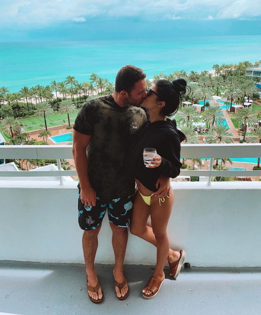 Alex Kompo and girlfriend Alyssa Salerno vacationing in Florida