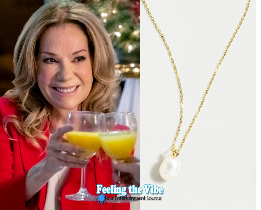 Kathie Lee GIfford's necklace in A Godwink Christmas Meant for Love movie