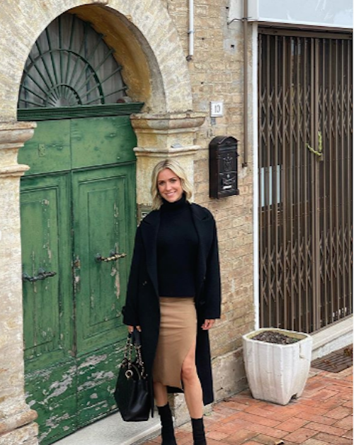 Kristin Cavallari visits Italy to trace her roots